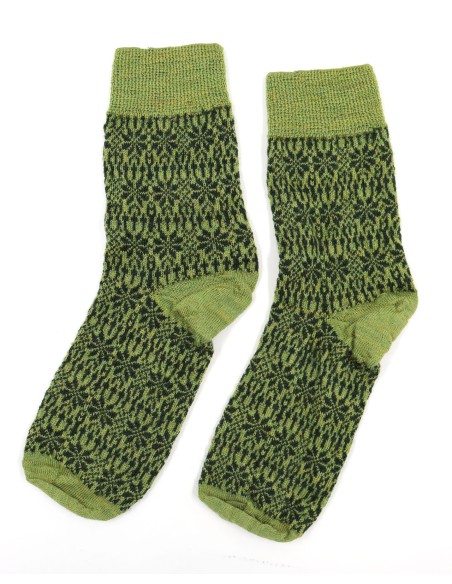 CALZINO NORVEGESE  IN 100% LANA A TRICOT KIDS