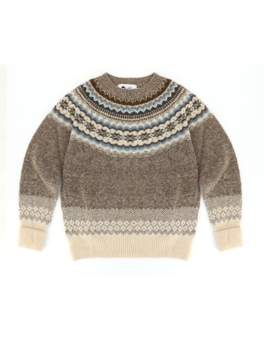 MAGLIONE SCOZZESE IN LANA VERGINE "FAIR ISLE"