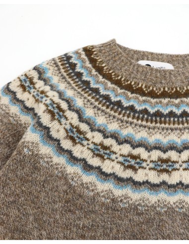 MAGLIONE SCOZZESE IN LANA VERGINE "FAIR ISLE"