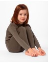 LEGGINGS CASMIRETTI KIDS IN SETA E CASHMERE