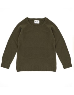 PULL 100% CASHMERE KIDS "CAREZZA" - KAKI 2