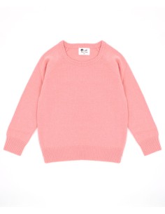 PULL 100% CASHMERE KIDS "CAREZZA" - ROSA 2