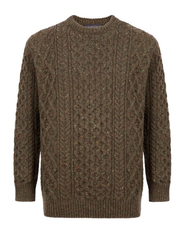 MAGLIONE IN LANA VERGINE IRLNDESE E CASHMERE