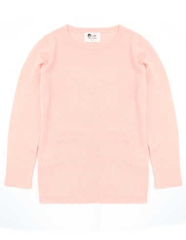 CASHMIRETTA KIDS MANICA LUNGA IN SETA E CASHMERE 