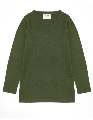 CASHMIRETTA KIDS MANICA LUNGA IN SETA E CASHMERE 