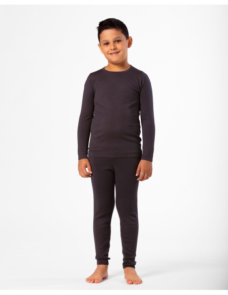 CASHMIRETTA KIDS MANICA LUNGA IN SETA E CASHMERE 