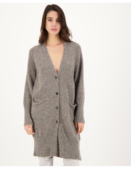 CARDIGAN  IN 100% BABY ALPACA "DIVINE"