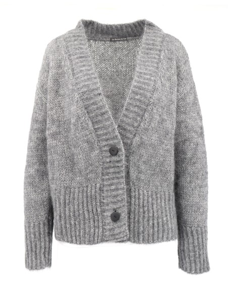 CARDIGAN IN KID MOHAIR E LANA MERINO "IZEL"