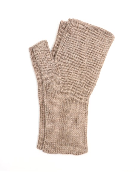 GUANTI SENZA DITA IN 100% ALPACA