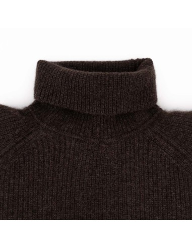MAGLIONE UNISEX COLLO ALTO IN LANA DI YAK