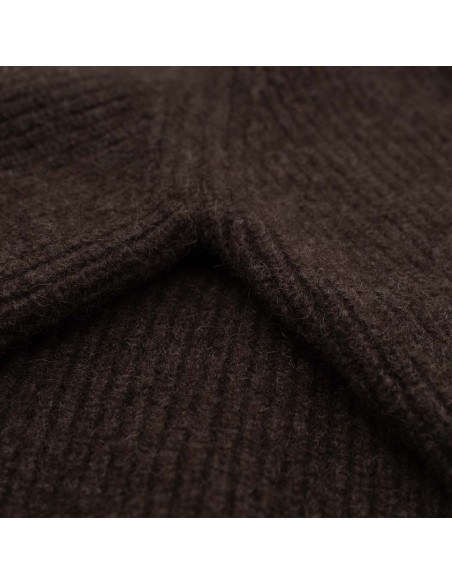 MAGLIONE UNISEX COLLO ALTO IN LANA DI YAK