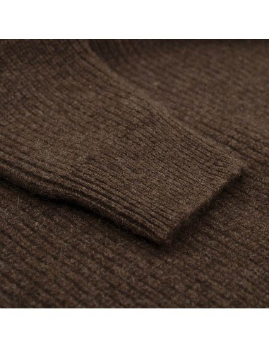 MAGLIONE UNISEX COLLO ALTO IN LANA DI YAK