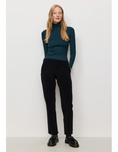 PANTALONI DONNA IN VELLUTO DI COTONE BIOLOGICO "CALLUNA"