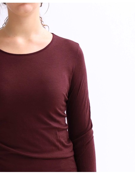 MAGLIA IN JERSEY DI LANA EXTRAFINE "WEGO"