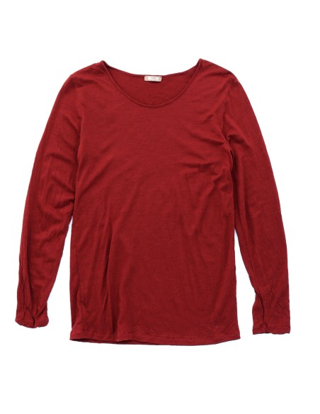 MAGLIA IN JERSEY DI LANA EXTRAFINE "WEGO"