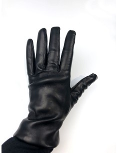 GUANTO DONNA IN PELLE E CASHMERE  - CUOIO 2