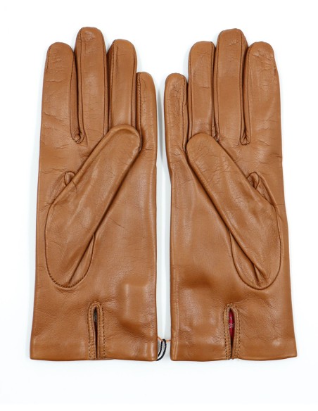 GUANTO DONNA IN PELLE E CASHMERE 