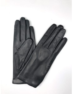 GUANTO DONNA IN PELLE E CASHMERE  - ANTRACITE