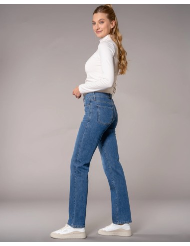JEANS A GAMBA DRITTA IN COTONE BIOLOGICO "NOVA"