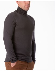 CASHMIRETTA UOMO DOLCEVITA IN SETA E CASHMERE "ALEX" -... 2