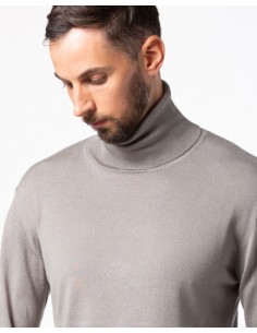 CASHMIRETTA UOMO DOLCEVITA IN SETA E CASHMERE "ALEX" -... 2