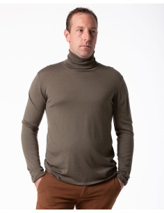 CASHMIRETTA UOMO DOLCEVITA IN SETA E CASHMERE "ALEX" -... 2