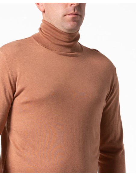 CASHMIRETTA UOMO DOLCEVITA IN SETA E CASHMERE "ALEX"