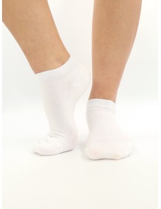 CALZINI IN BAMBU'CORTI "BASIC" - BIANCO 2