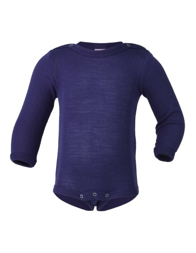 Body a manica lunga in lana seta Engel - lizè Natural Clothing
