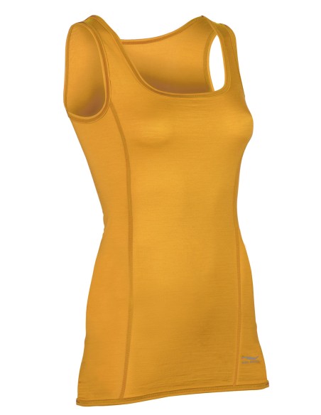 CANOTTA TERMICA IN LANA-SETA PER LO SPORT CON SPALLA LARGA