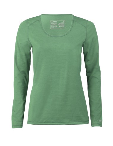 MAGLIA TERMICA IN LANA-SETA SPORT A MANICA LUNGA