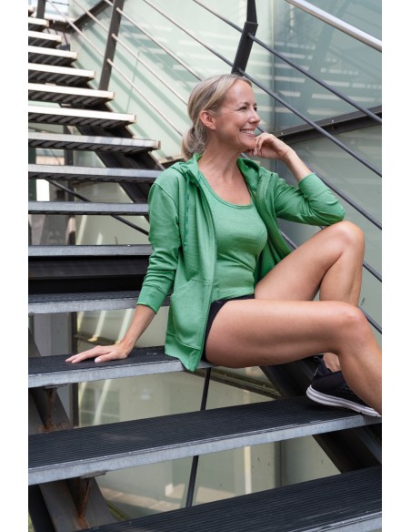 FELPA DONNA LANA SETA SPORT