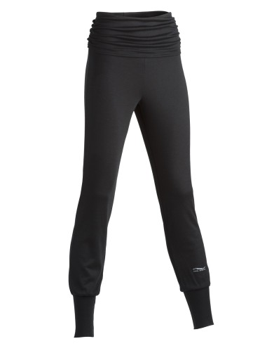 PANTALONE TRMICO IN LANA-SETA SPORT CON FASCIA