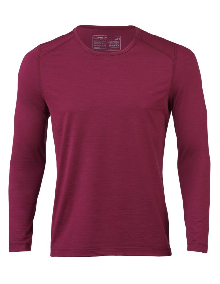 MAGLIA TERMICA A MANICHE LUNGHE IN LANA-SETA SPORT