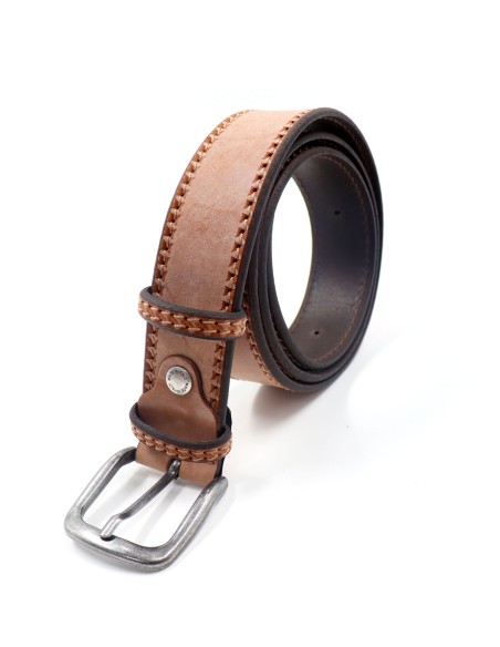 CINTURA UOMO "SUEDE" IN VERA PELLE MADE IN ITALY