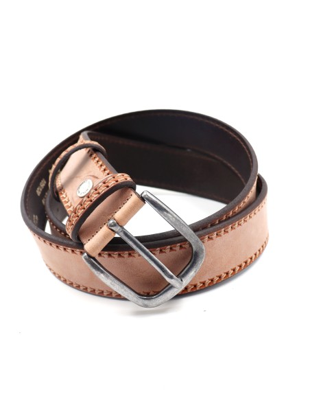 CINTURA UOMO "SUEDE" IN VERA PELLE MADE IN ITALY