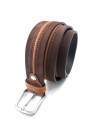 CINTURA UOMO “BICOLOR” IN VERA PELLE MADE IN ITALY
