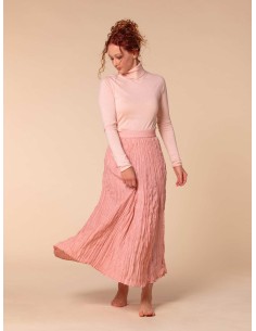 GONNA IN 100% SETA "DETTE LIMITED" - ROSA 2