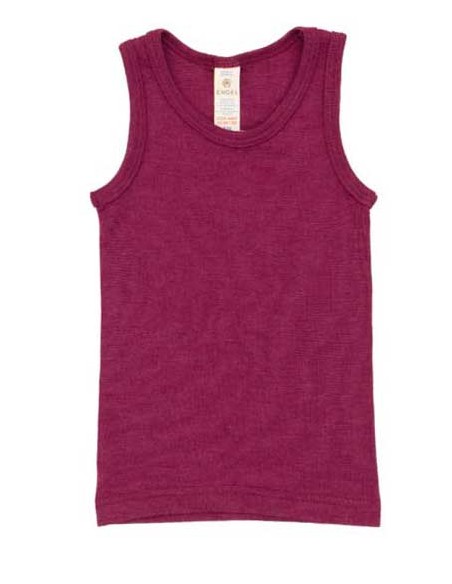 CANOTTA BAMBINI IN LANA-SETA