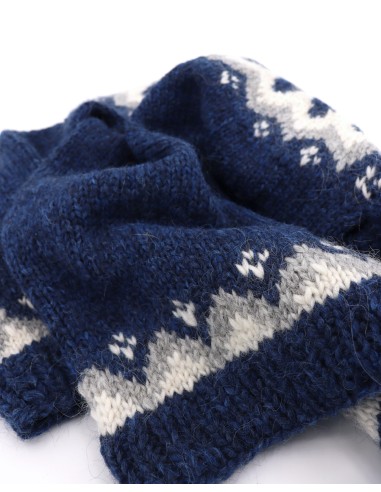 MAGLIONE ISLANDESE IN LANA LOPI FATTO A MANO