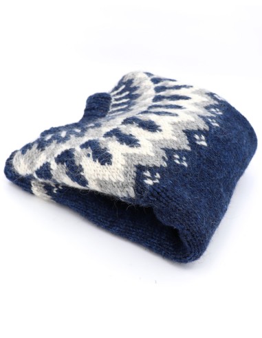 MAGLIONE ISLANDESE IN LANA LOPI FATTO A MANO