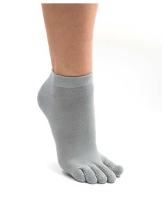 CALZINI CORTI IN BAMBU' 5 DITA - GRIGIO