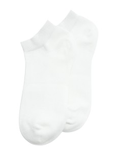 CALZINI IN BAMBU'CORTI "BASIC" - BIANCO