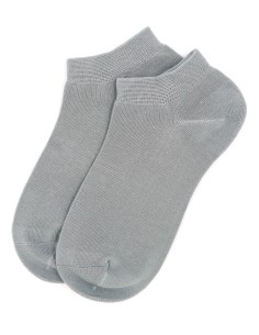 CALZINI IN BAMBU'CORTI "BASIC" - GRIGIO 2