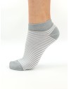 CALZINI CORTI IN BAMBU "BASIC STRIPE"