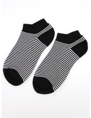 CALZINI CORTI BAMBU "BASIC STRIPE"