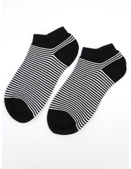 CALZINI CORTI BAMBU "BASIC STRIPE"