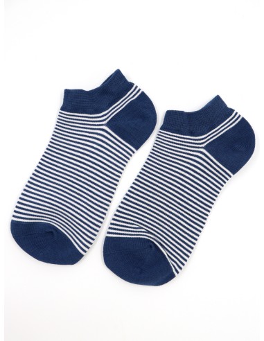 CALZINI CORTI BAMBU "BASIC STRIPE"