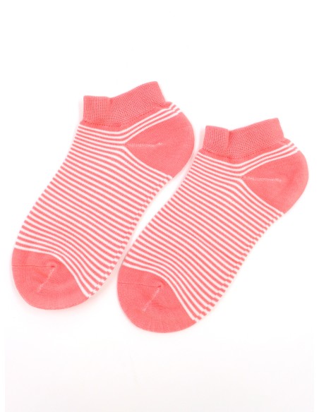 CALZINI CORTI BAMBU "BASIC STRIPE"
