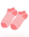 CALZINI CORTI BAMBU "BASIC STRIPE"